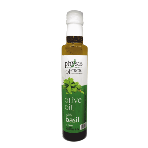 Olive oil with basil - kretosproduktai.lt
